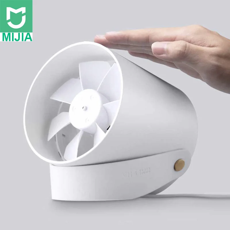 Новый Xiaomi Mijia VH мини электрический USB вентилятор портативный охладитель воздуха