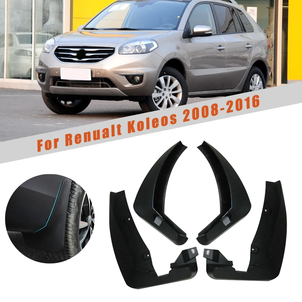 Chắn Bùn Cho Renault Koleos MK1 2008 2016 Cho Fender Bắn Vệ Binh Mudguards Mudflaps Phụ Kiện Xe Hơi 4|Chắn Bùn| - AliExpress