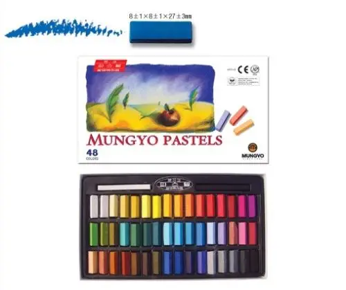 Mungyo Мягкая Пастель 24 32 48 64 яркие цвета половина размера для художников студентов мел пастели художественная поставка