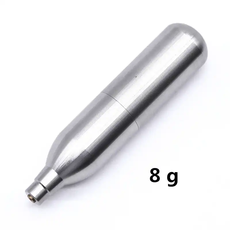 Rechargeable 12g 8gco2 Cartridges Mini Reusable Refill Gas rechargeable 12g 8gco2 cartridges mini reusable refill gas cylinder capsule airsoft shooting airgun hunting paintball