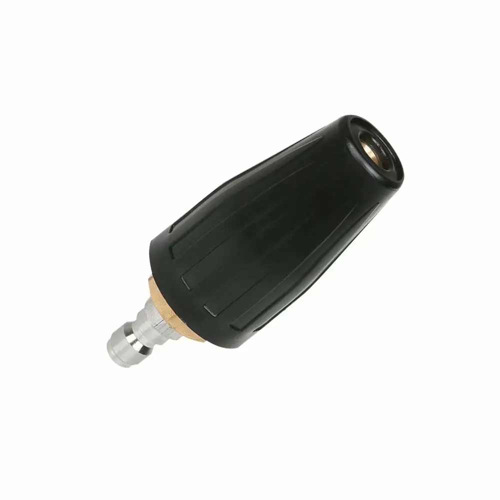 

Rotating Turbo Nozzle 1/4" Quick Connect High Pressure Washer Cleaner Accessory 360 Degree Turbo Nozzle 4000 Psi