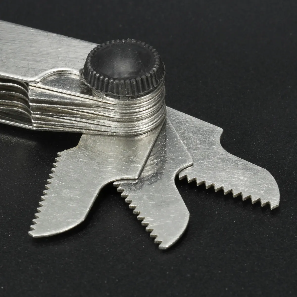 JIGUOOR метрический винт с резьбой 30 лезвий 60 градусов шаг UNC 4 62 резьбовой толщиномер