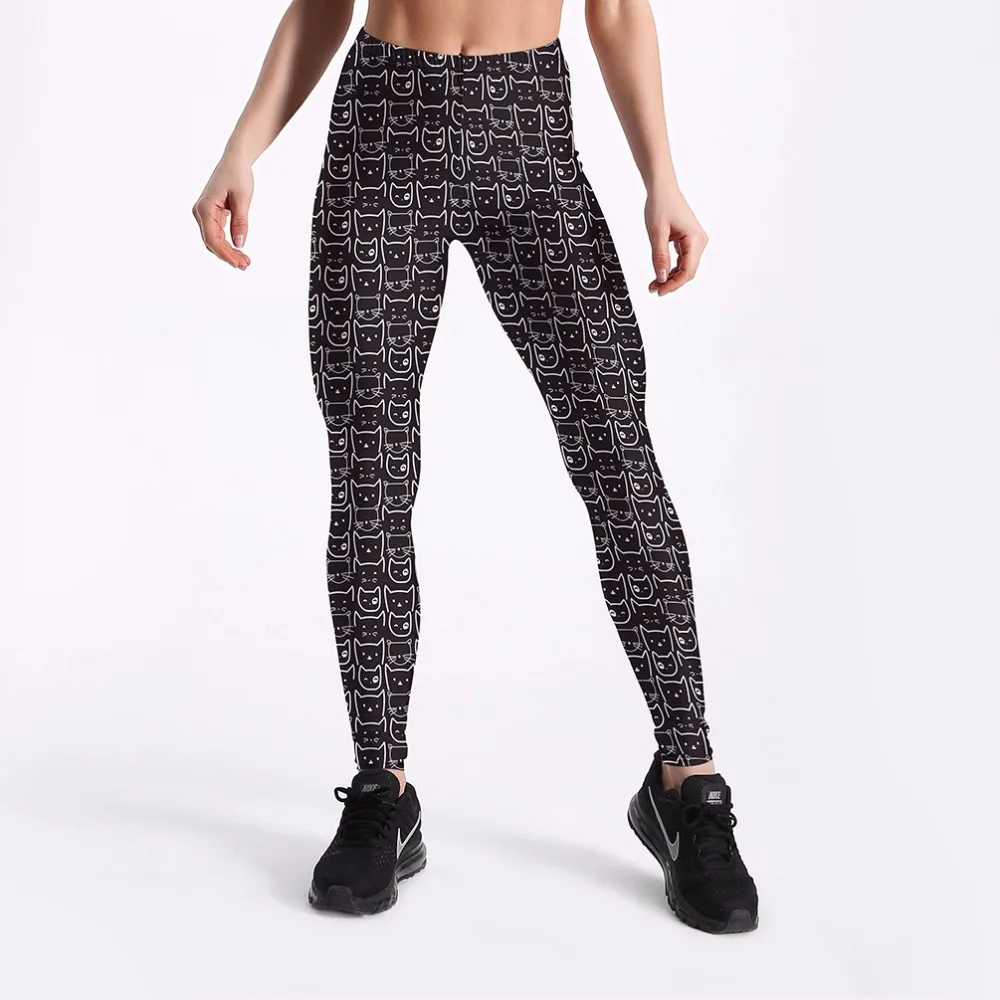 The United States hot new fashion national style pattern printing casual breathable leggings sexy fitness ladies leggings The United States hot new fashion national style pattern printing casual breathable leggings sexy fitness ladies leggings