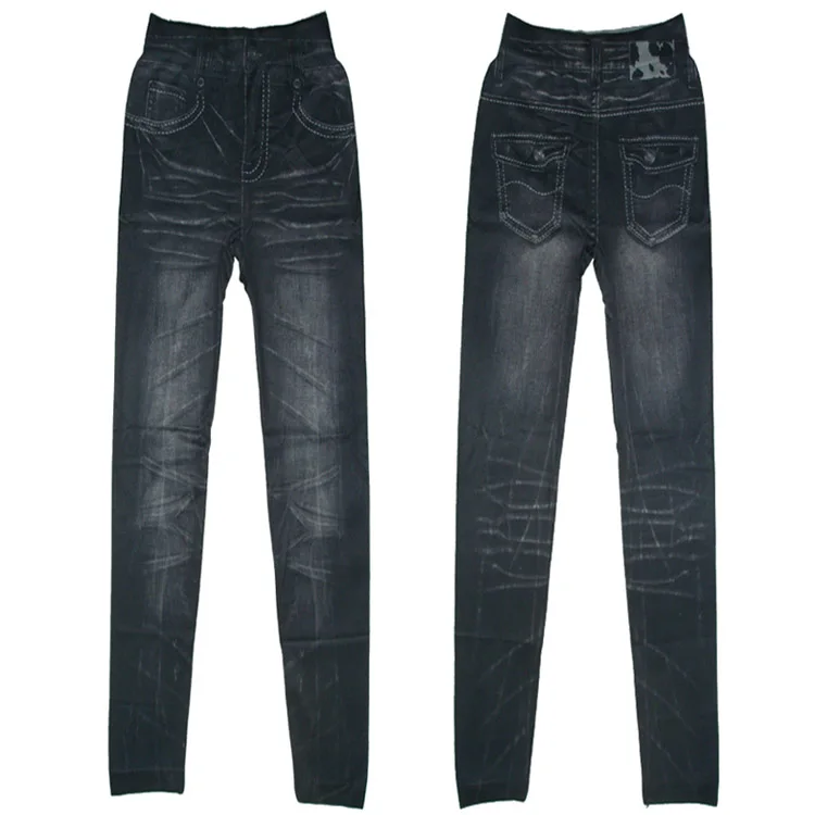 

2019 Sexy Women Pencil Slim Fitted Skinny Jeans Trousers Stretch High Waist Pants
