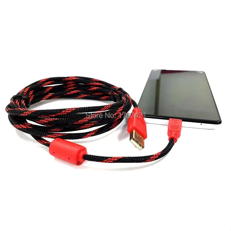 Высокоскоростной 3 м 10 футов микро USB к USB 2,0 кабель синхронизации данных и зарядки для PS4 Для xbox ONE контроллер для Android мобильного телефона
