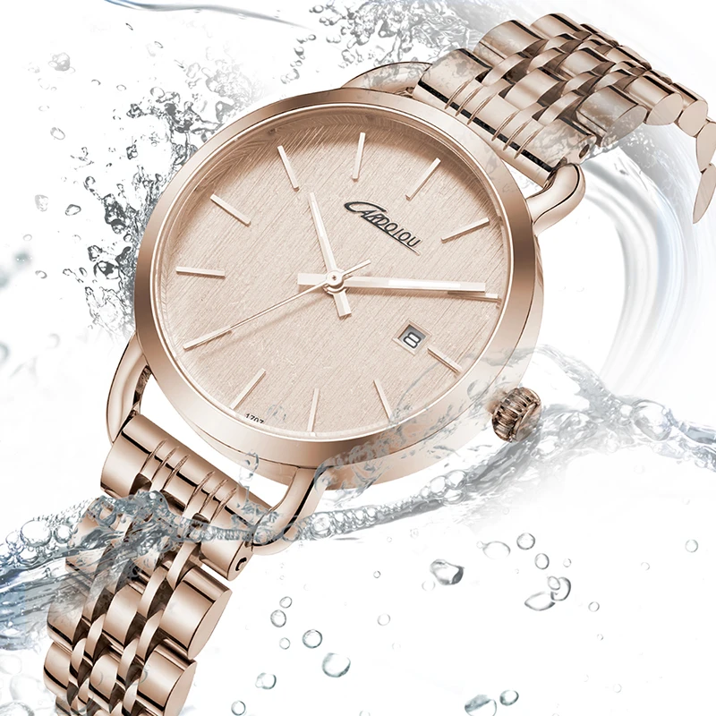 CQ1707 Fashion Ladies Wrist Watches Luxury Brand Watch Women Waterproof Full Steel Quartz Clock Watch for Girls Relogio Feminino CQ1707 Fashion Ladies Wrist Watches Luxury Brand Watch Women Waterproof Full Steel Quartz Clock Watch for Girls Relogio Feminino