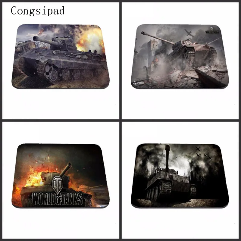 Congsipad роскошный принт World Of Tanks Battle Новые поступления игровой коврик для мыши Компьютерные коврики для мыши 18*22 см/25*20*см/25 * в подарок