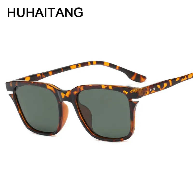 

HUHAITANG Classic Driving Sunglasses Men Brand Luxury Polarized Sunglass Women 2019 Small Square Polarizing Sun Glasses For Mens