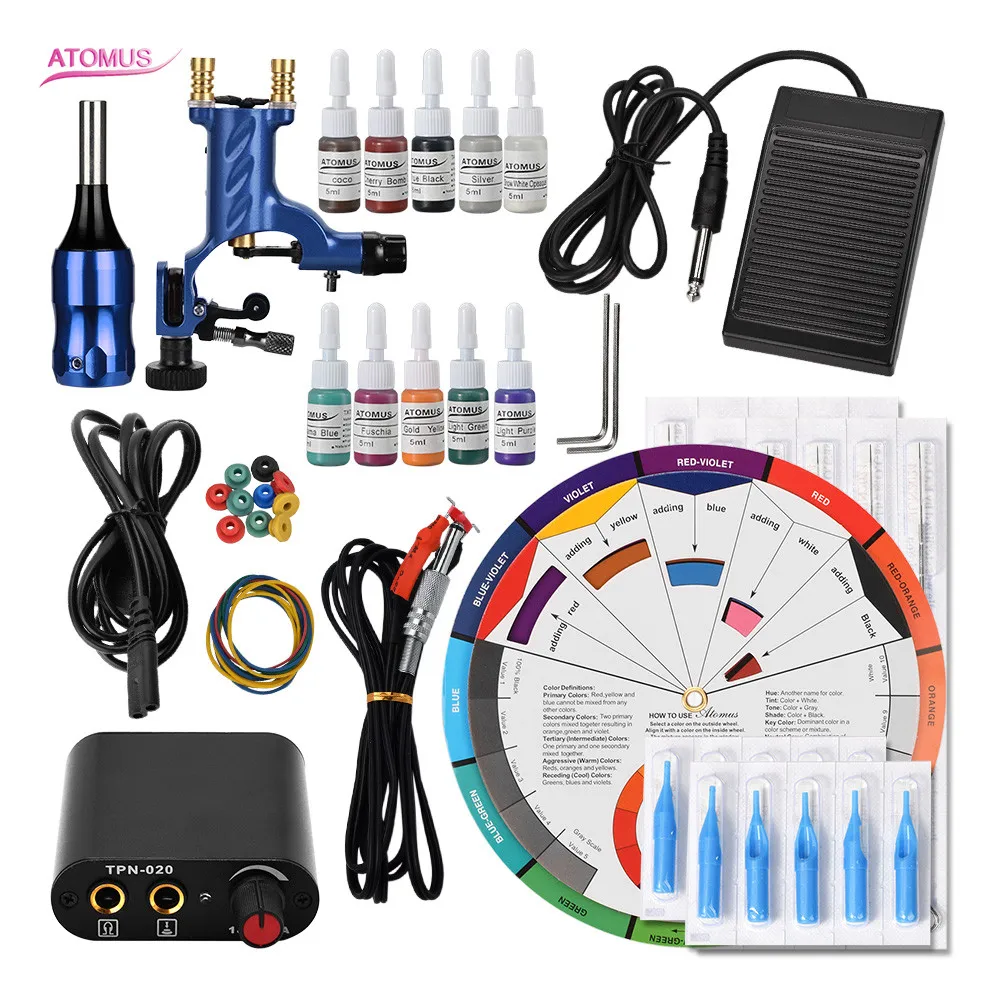 

Tattoo Machine Rotary Kit Machine Permanent Quit Tatuajes Pen Set Up Tattoo Kits Machine Set Tatuajes Tatuaje Maquina Tatuagem