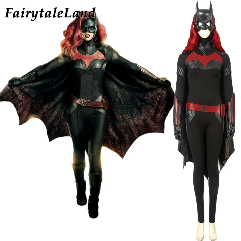 Женский комбинезон с Бэтменом костюм Катерины Гамильтон Kate Kane супергероя