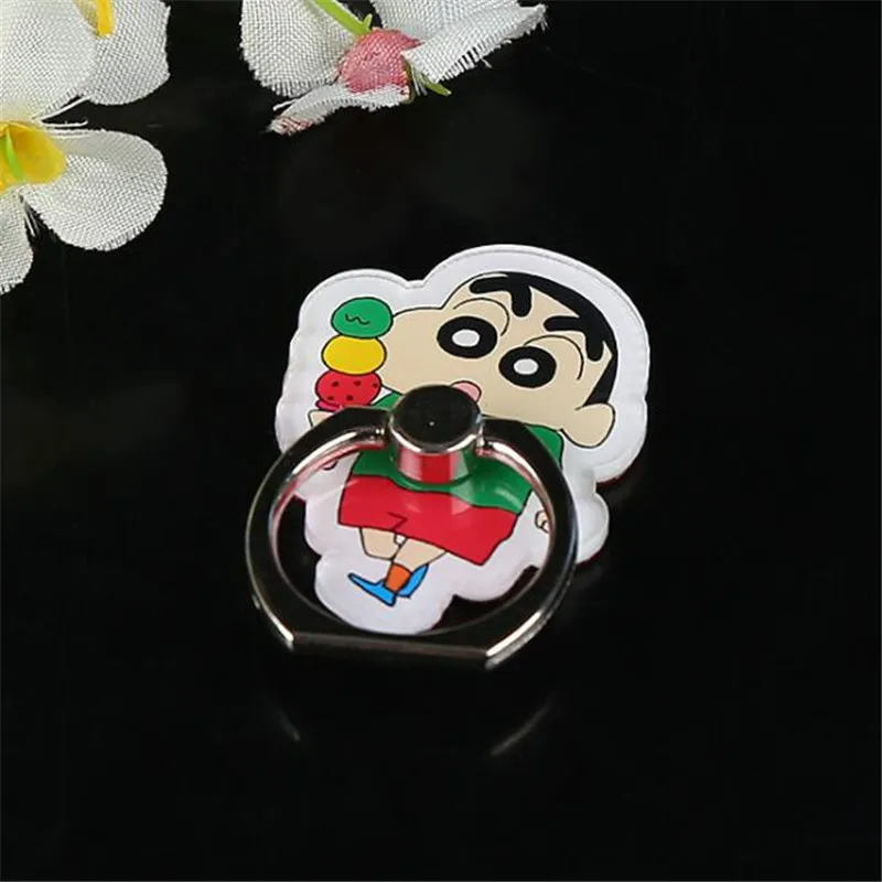 UVR Cute Kid Cartoon Finger Ring Mobile Phone Smartphone Stand Holder For iPhone X 8 7 6 6S Plus IPAD MP3 Car Mount For Samsung