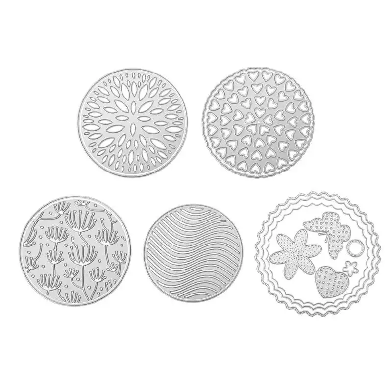 

1 Set Circular Frame DIY Cutting Dies Stencils Scrapbooking Cutting Di Embossing Craft Album Card Gift for invitation envelopes