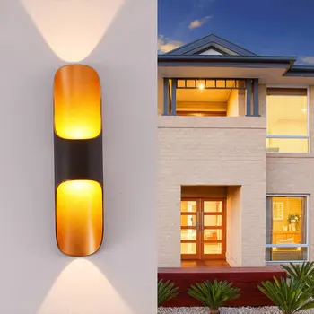 

Hot Sale For Courtyard Led Wall Light 5W 400LM OR 800LM Wall Lamp Light AC85-265V Modern Nordic Luminaire Outdoor Living Room