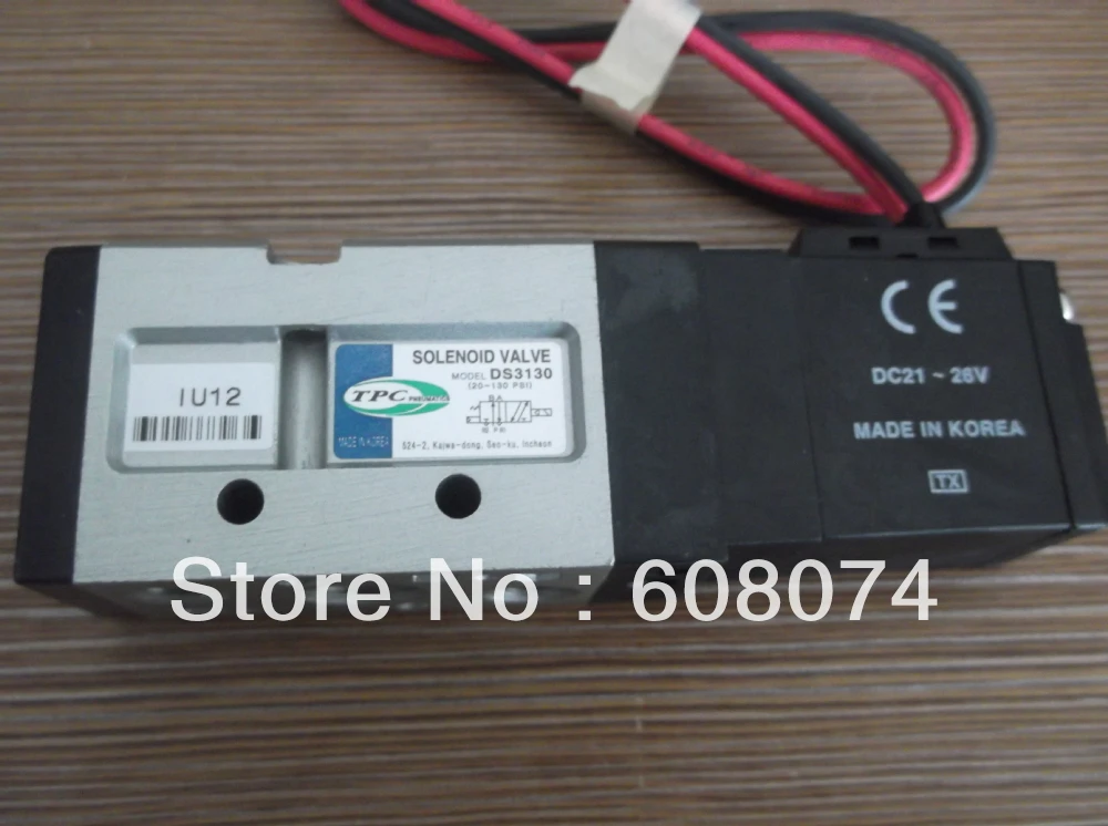 DS3130 5G 02 электромагнитный клапан Rc1/4 DC24V DS3130|tpc solenoid valve|valvevalve |