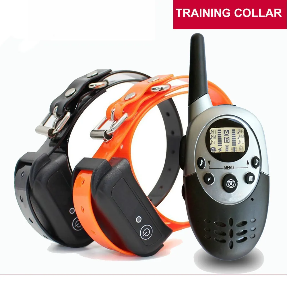 

Dog Training Clicker Collar 1000m Remote Control Snoring Device Waterproof Charging Electric Shock Dog Agility