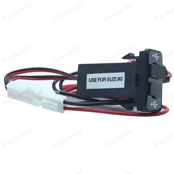 

Dual USB 2 Port interface ABS Dashboard Car Phone Charger 5V 2.1A Adapter for S/uzuki Car Electronics