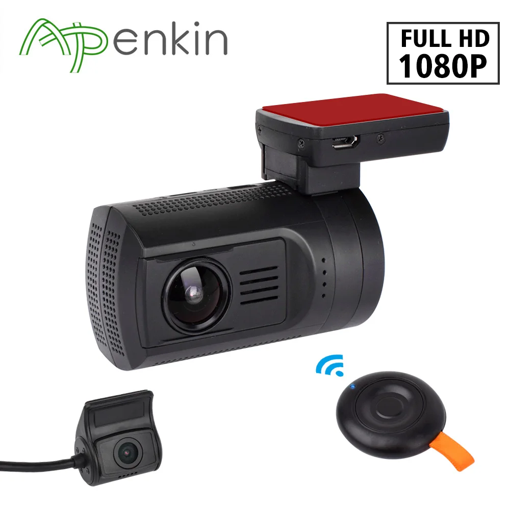 Видеорегистратор Arpenkin с двумя объективами мини камера 0906 датчиком Sony 1080P два