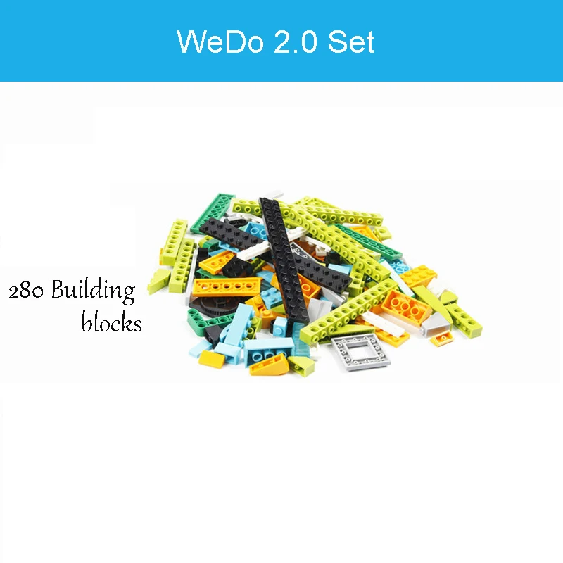 Роботизированный Строительный набор 280 шт./лот Technic WeDo 3 0 строительные блоки