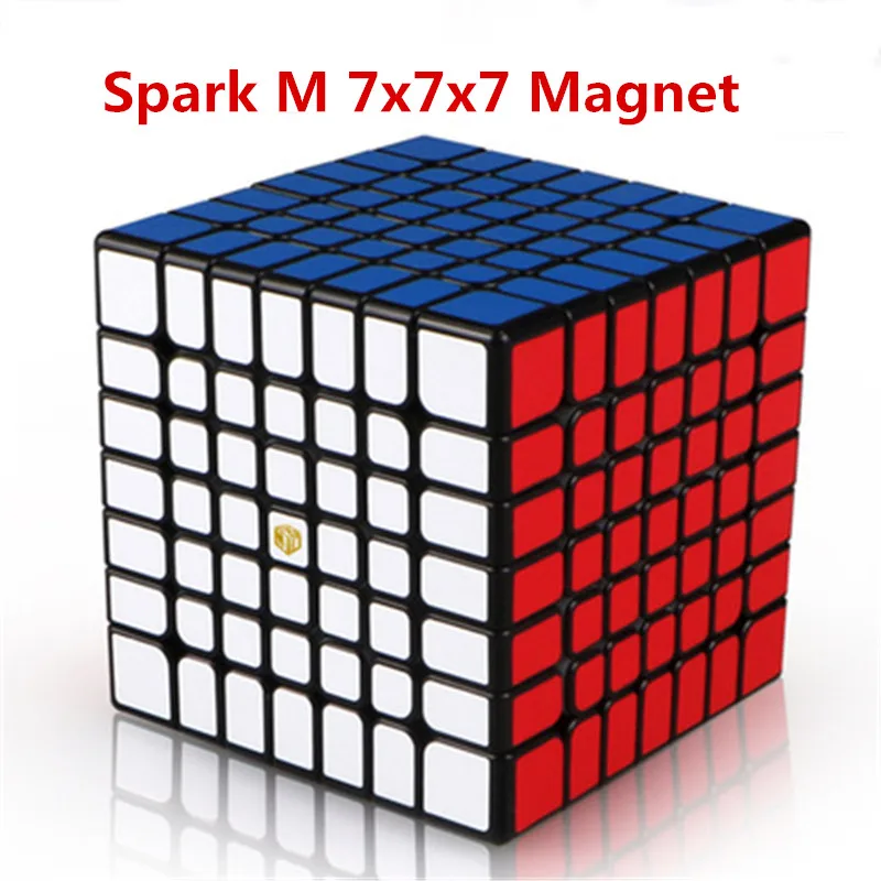 

QiYi MoFangGe XMD X-Man Spark and Spark M Magnetic 7x7x7 Magic Cube Professional Competition Speed Smooth Puzzle Twisty Cubo