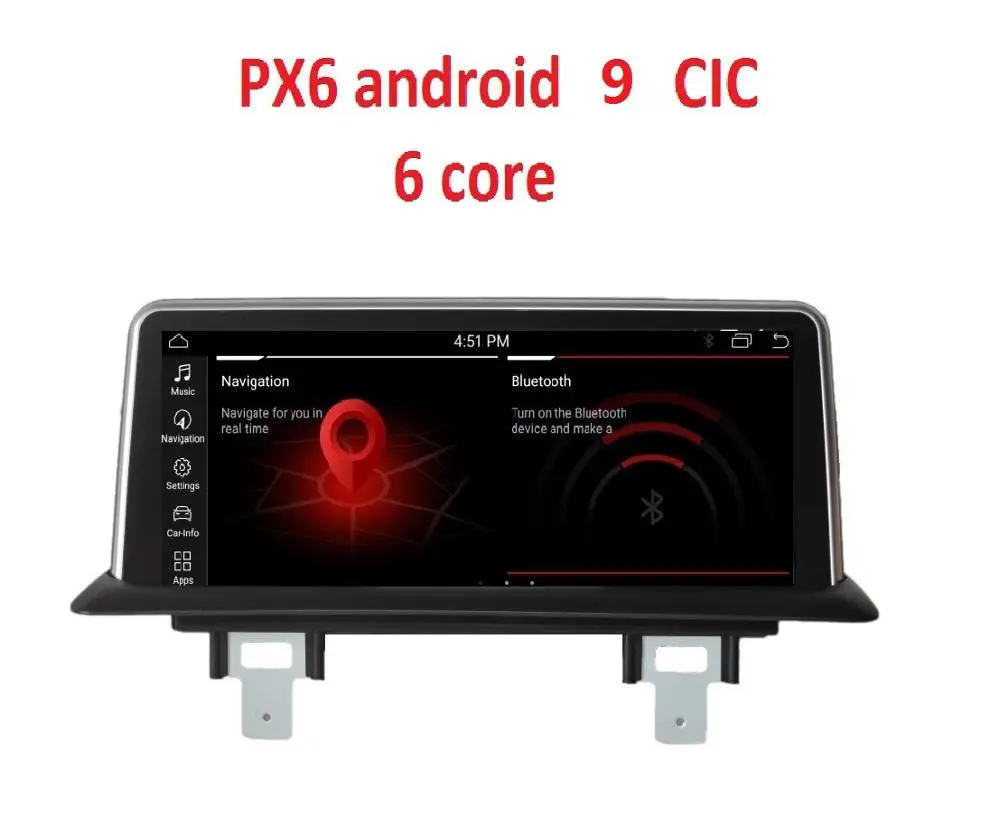10,25 ''android 8,1 автомобиль gps навигации радио плеер ID7 для хэтчбеков BMW серий 1 120i E81 E82 E87 E88 2G Оперативная память 32G Встроенная память 6 ядро - Цвет: CIC PX6