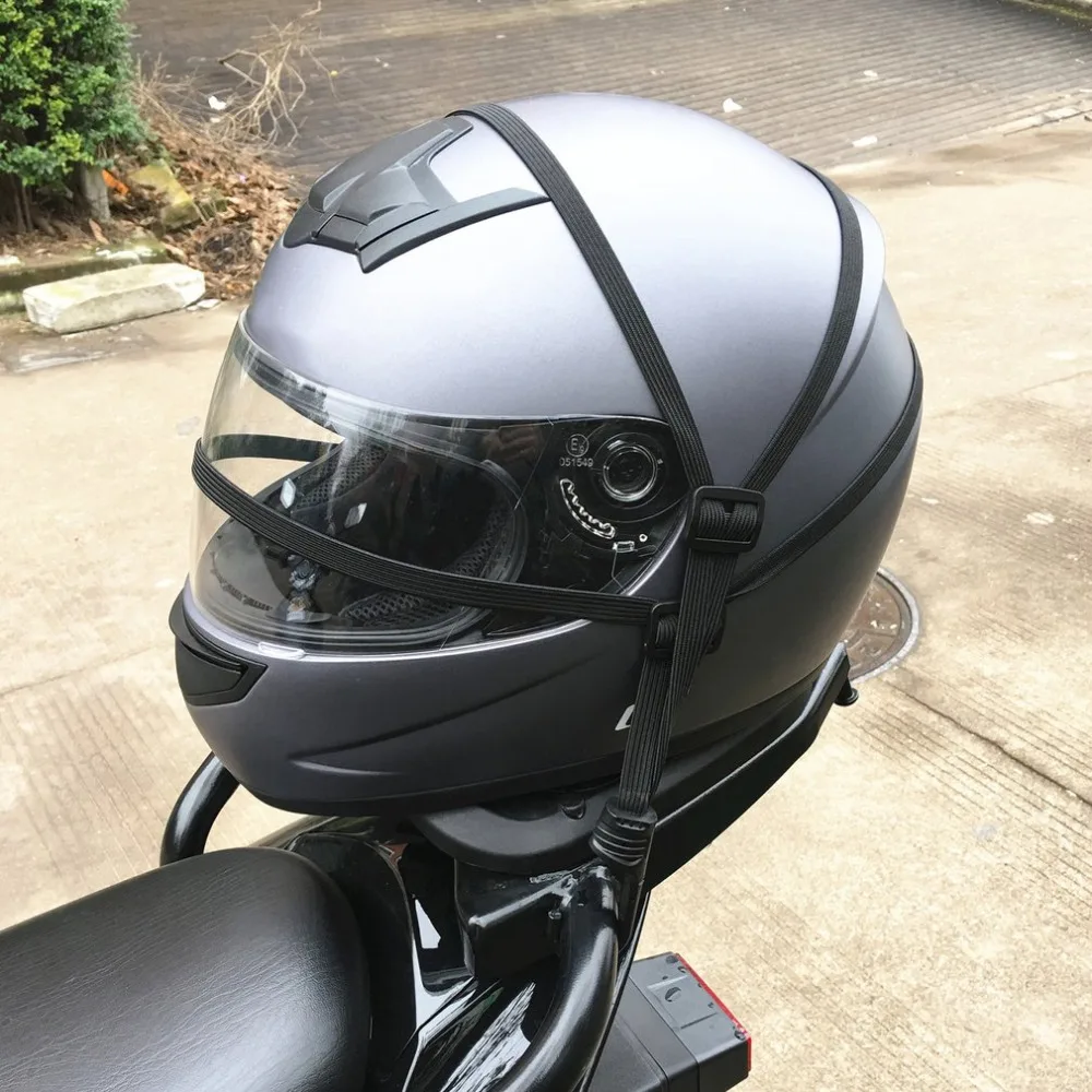 NewMotorcycle خوذة قوة قابل للسحب حبل مرن مع اثنين من السنانير العالمي الأمتعة مرنة حزام العلاقات سيور حار بيع