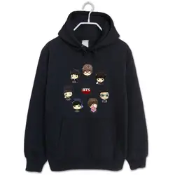 Moletom BTS feminino Crewneck корейский стиль Vogue k-поп-бц пуловер K-поп одежда Толстовки Bangtan Толстовка KPOP