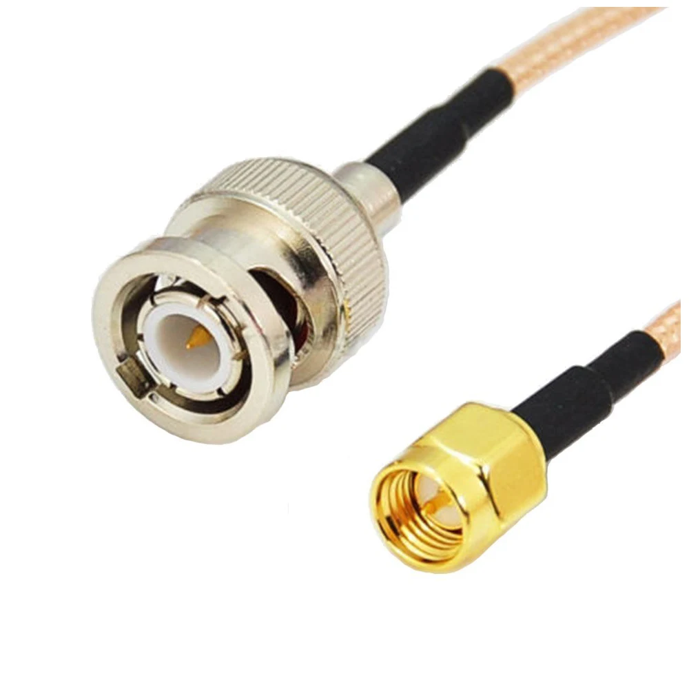 

BIFI-3 feet SMA Male Plug to BNC Male RF Pigtail Jumper Caxial Cable RG316 1m