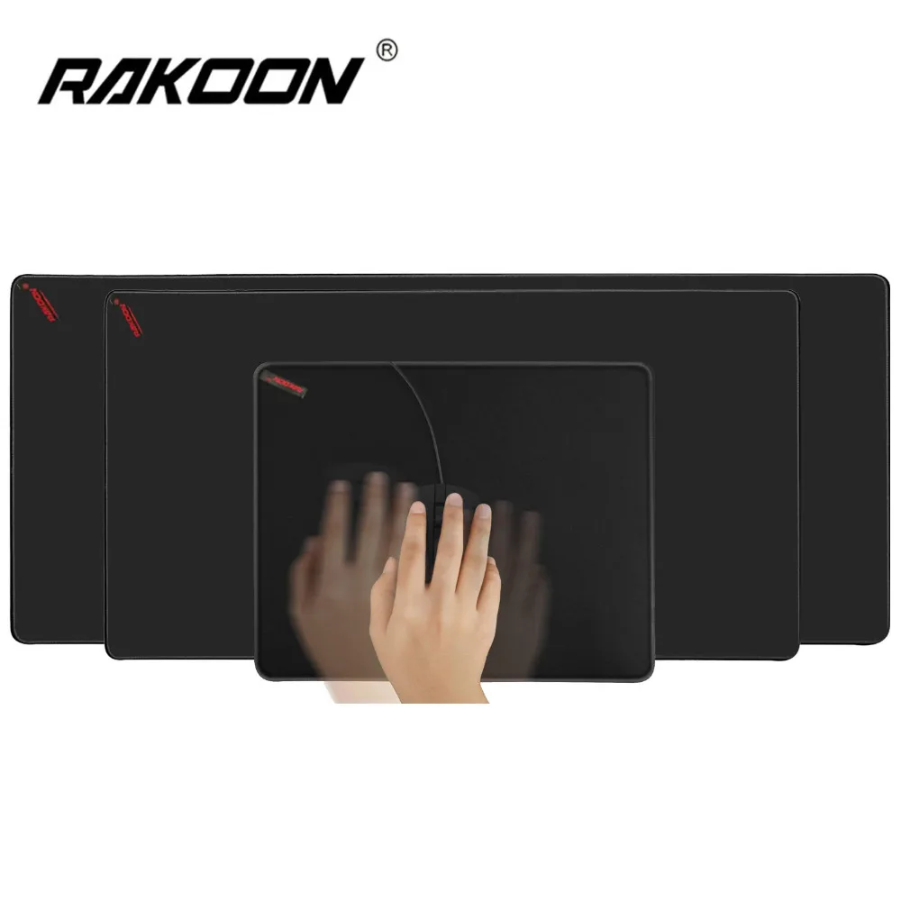 Rakoon Large Gaming Mouse Pad Natural Rubber Anti-slip PC Computer Mousepad Desk Mat Locking Edge for CS GO LOL Dota Gamer Rakoon Large Gaming Mouse Pad Natural Rubber Anti-slip PC Computer Mousepad Desk Mat Locking Edge for CS GO LOL Dota Gamer