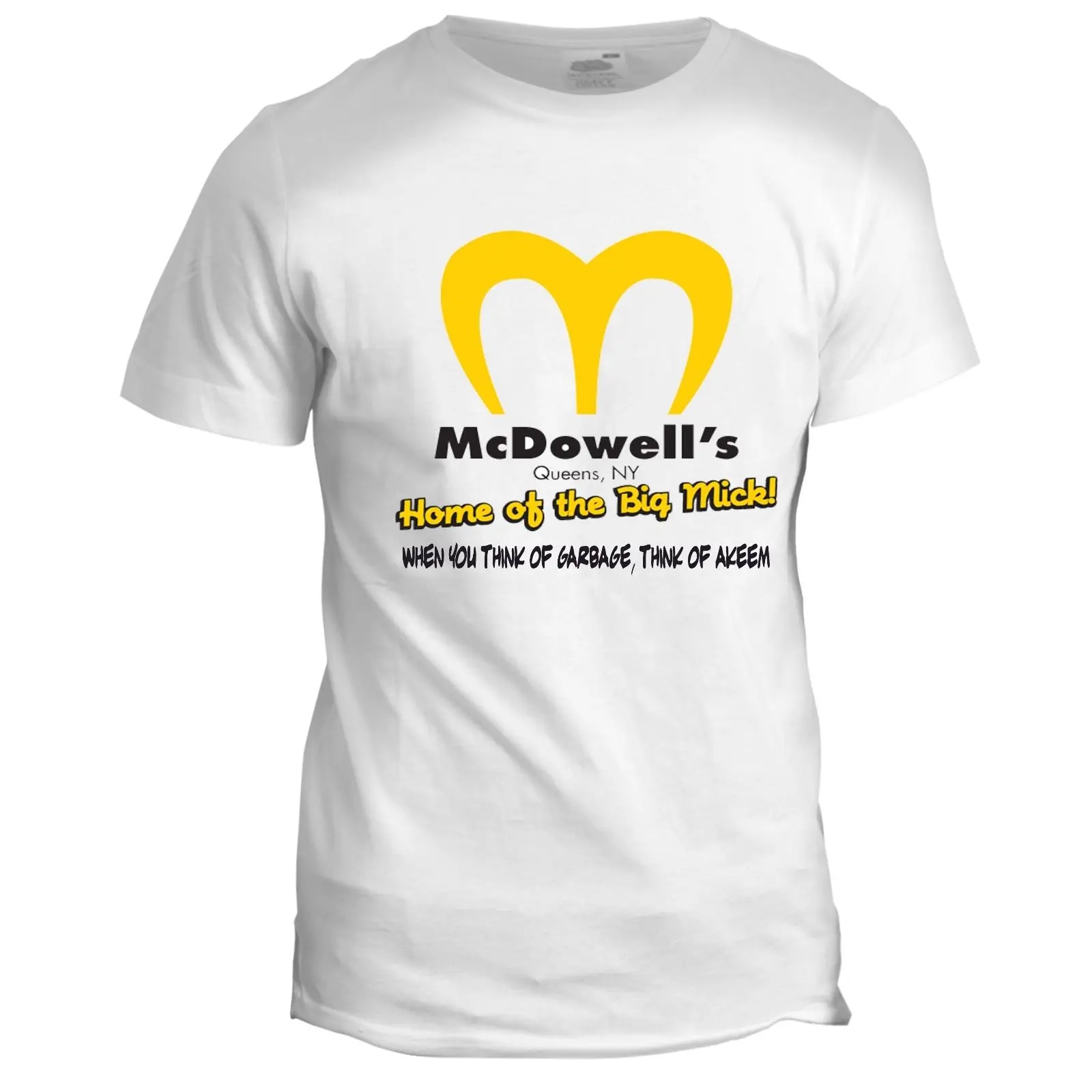 

Coming to America Inspired McDowells Eddie Murphy Movie Film 80s 90s T Shirt Cool Casual pride t shirt men Unisex New Fashion