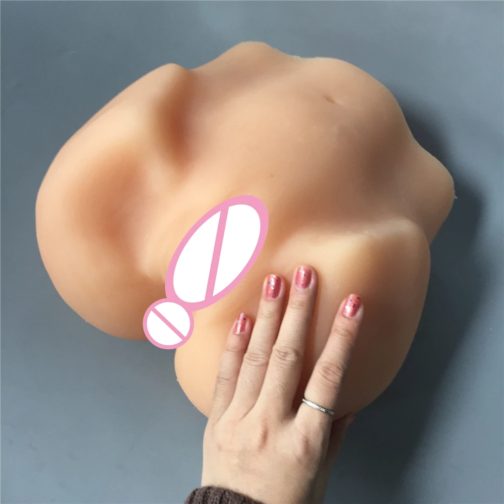 6 5kg full silicone font b sex b font pussy big ass realistic vagina man font