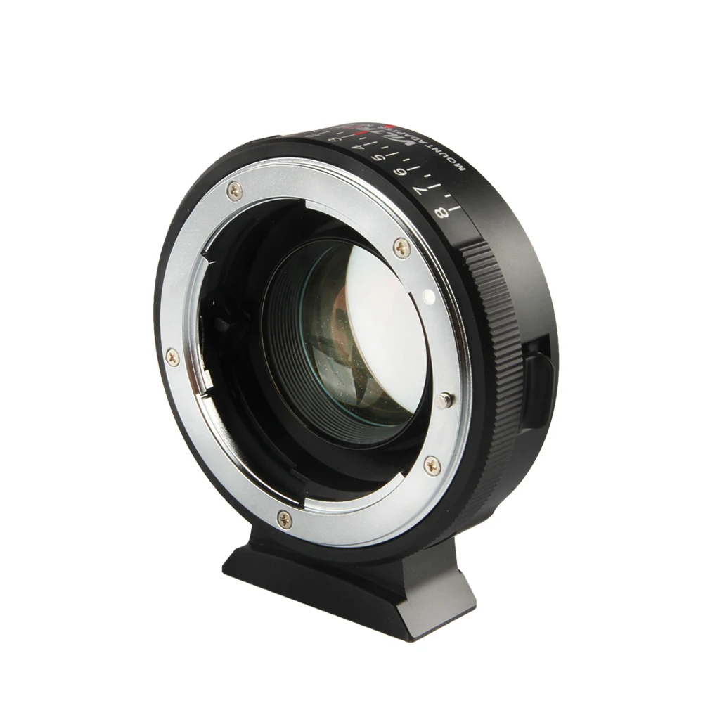 Viltrox NF-M43X Focal Reducer Speed Booster Adapter Turbo w/ Aperture for Nikon Lens to M4/3 camera GH4 GH5GK GH85GK GF7GK GX7