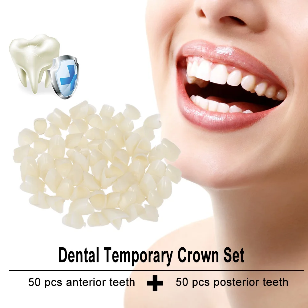 2 Packs Pro Dental Crown Anteriors Front Molar Posterior Dentist