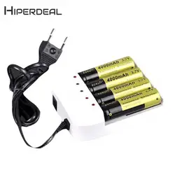 HIPERDEAL Новый универсальный i4 умный литий-ионный/NiMH 18650/26650/AA/AAA батарея зарядное устройство 4 Выход Горячая 18Jan08 Прямая поставка F