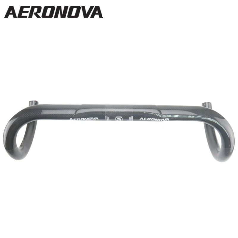 AERONOVA Carbon Road Bike Handlebar 31.8mm Full Ca...