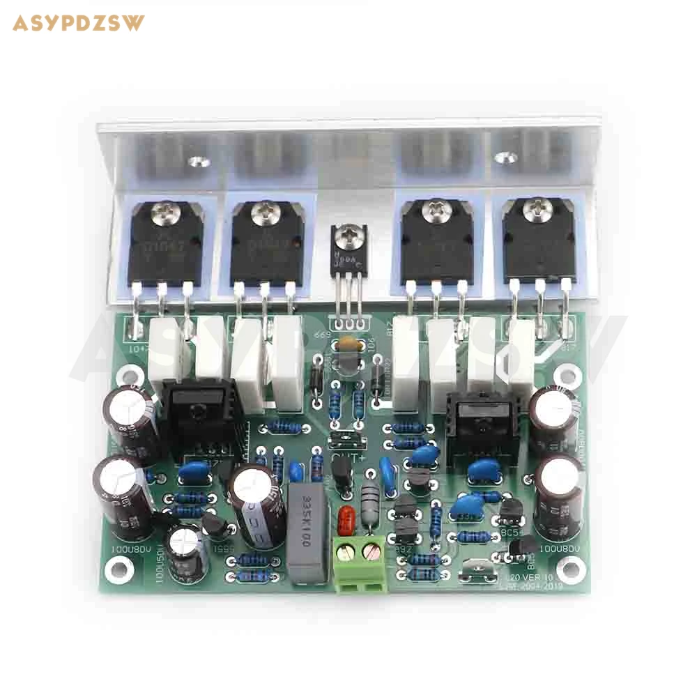 2 канальный HI END L20 VER 10 усилитель мощности Stero готовая плата 200 Вт 8R с алюминиевым