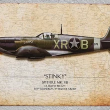 1 шт. spitfire вонючий Воздушный самолет война жестяная пластина знак стены человек пещера украшения человек пещера Искусство Плакат Металл Винтаж