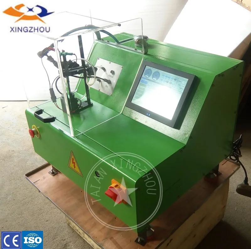 

high qulaity EPS205 diesel fuel common rail injector test bench stand bank with QR code