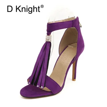 

Rhinestone Sandals For Women Flock Preppy Sexy Heels Sandals Office Lady Woman Summer Shoes 2018 Super High Dress Wedding Sandal