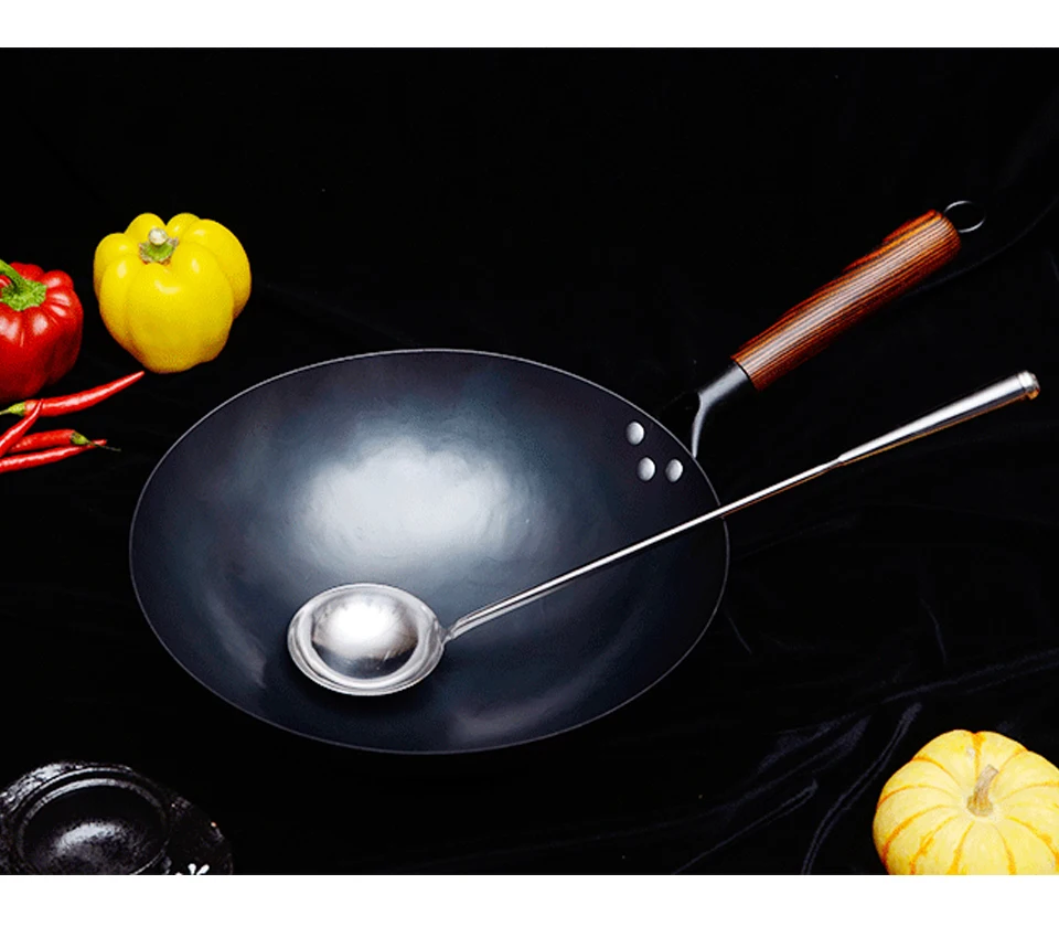 ferro wok wok casa cozinha sem fumos