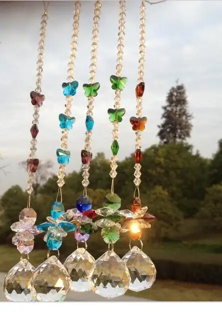 5 шт./Лот цветов|crystal prisms|chandelier partscrystal chandelier decoration |