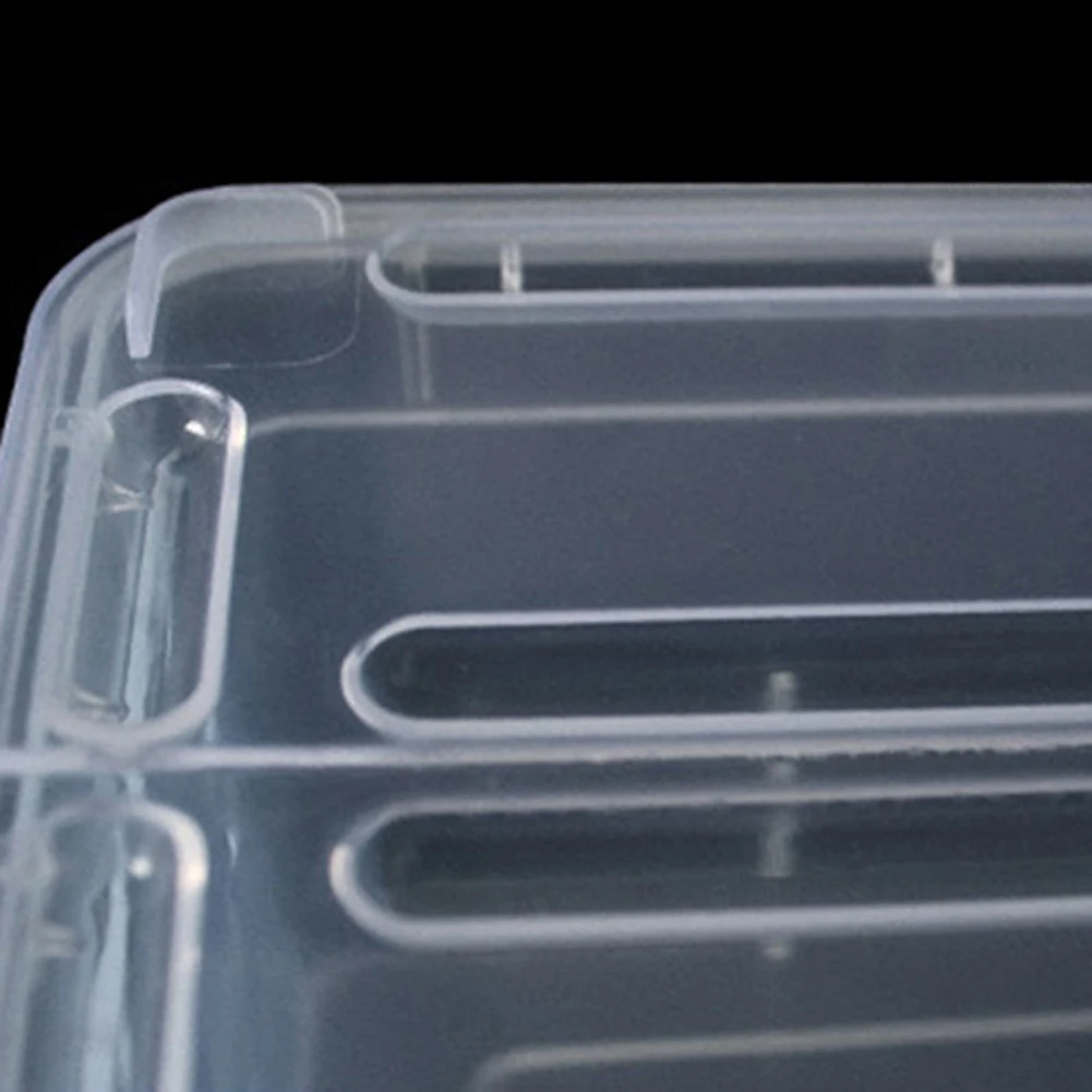40# прозрачный пластиковый контейнер для хранения еды, амфибия, насекомое для разведения рептилий, коробка для кормления, транспортировочный чехол для кормления, товары для домашних животных