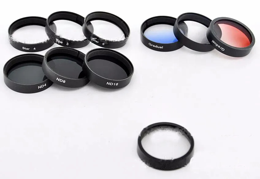 Hot MC UV CPL ND4 ND8 ND16 Camera Lens Filter For DJI Phantom 3 /4 Professional 4K Lens And Advanced HD + Tracking Number