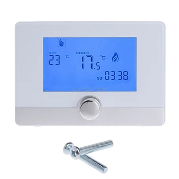 

Programmable Digital Room Thermostat for Wall-hung Gas Boiler Heating System 5A Whosale&Dropship
