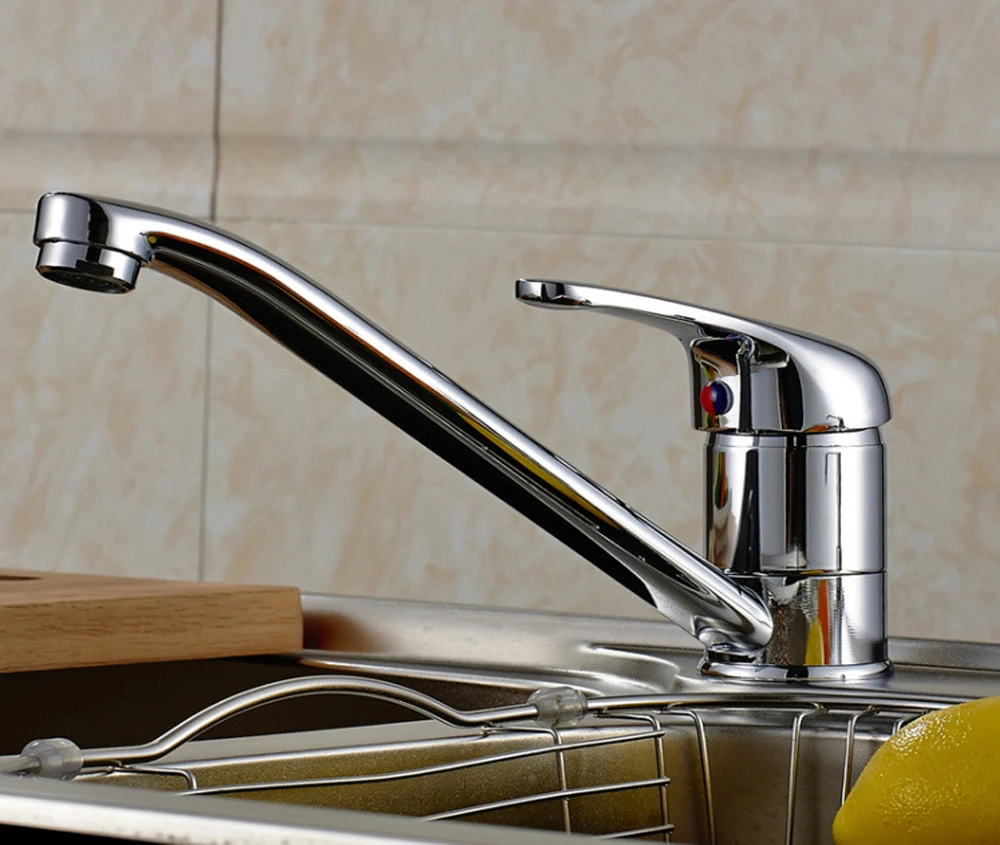 BAOLINLONG Brass Kitchen Faucet accessories Adjustable Cozinha Swivel Spout Kitchen Faucet Sink Water Crane Silver Tap BAOLINLONG Brass Kitchen Faucet accessories Adjustable Cozinha Swivel Spout Kitchen Faucet Sink Water Crane Silver Tap