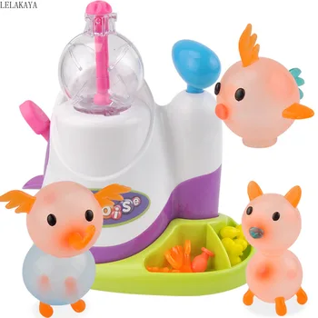 

Creative Craft Toys Children's Lovely DIY Handmade Magic Inflate Sticky Fun Balloon Inflator Baby Gift Rubber Educational Toy