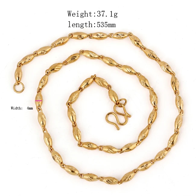 High Quality Gold Chain Stainless Steel Necklace For Women Men Gold Fashion Chain Jewelry Gift Hot Sale Delicate Fashion Necklac