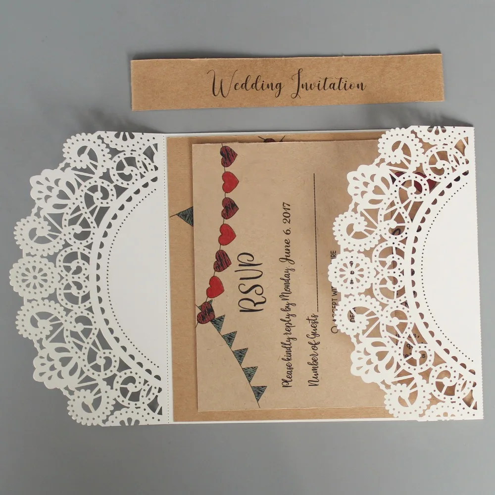 Kraft Paper Invitation
