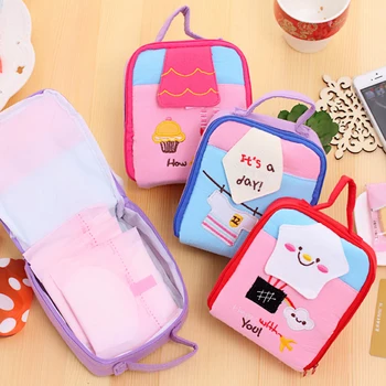 

200pcs/lot Women Coin Bags Girl's Storage Pocket Coin Purses Pouch Female Lovely Gifts Cartoon Zipper Coin Wallets