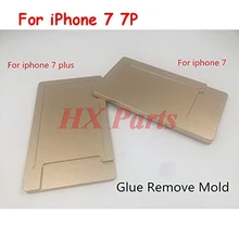 Удаляющая поляризующая пленка клеевая форма для iPhone 7, 7 Plus поляризационный ламинатор пресс-форма ОСА держатель для удаления металлической формы