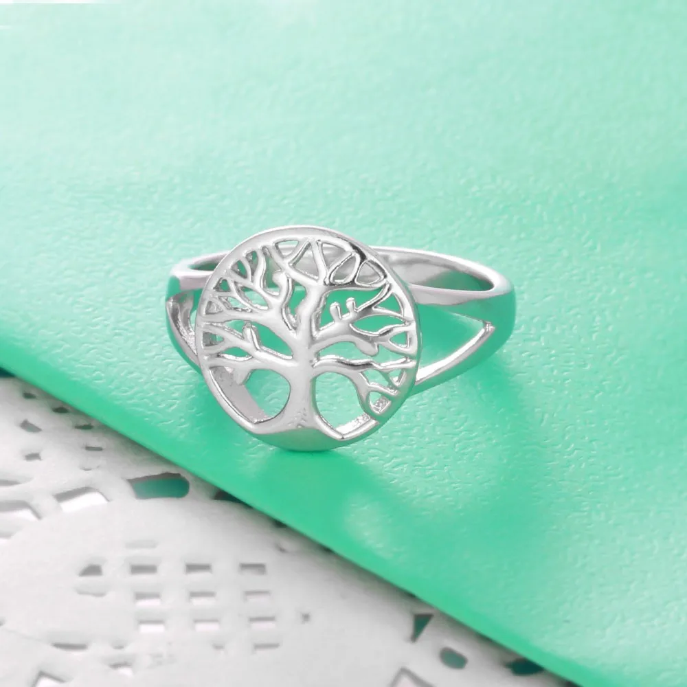 Tree of Life Classic 925 Sterling Silver Rings